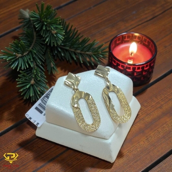 Bông tai vàng màu (mã BT 82612)